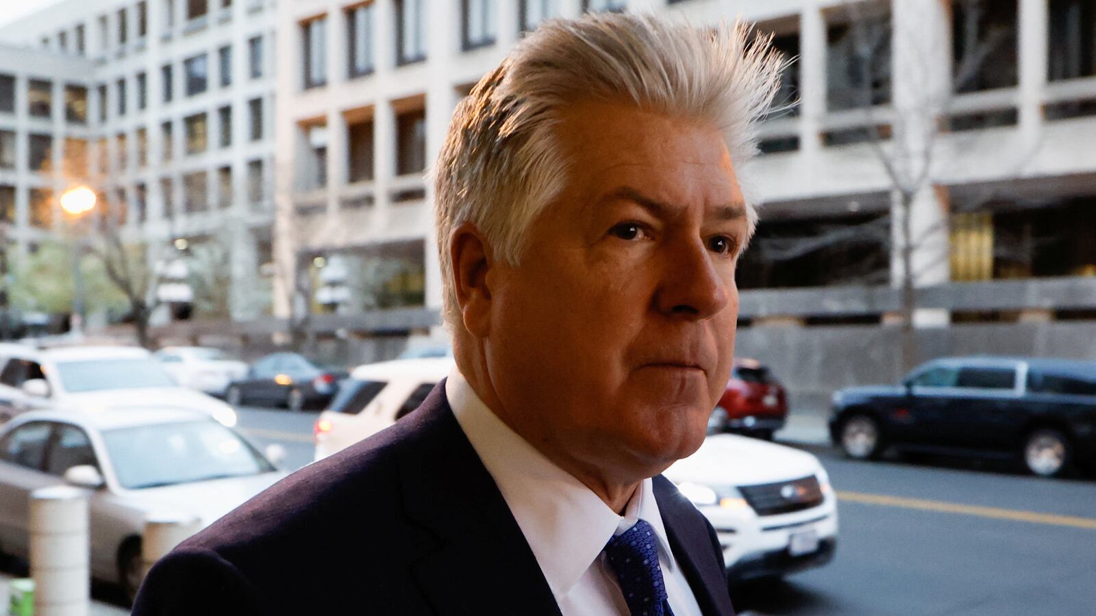 Evan Corcoran, an attorney for former President Donald Trump, arrives to testify before a federal grand jury investigating Trump's handling of classified documents, at U.S. District Court in Washington, U.S., March 24, 2023.