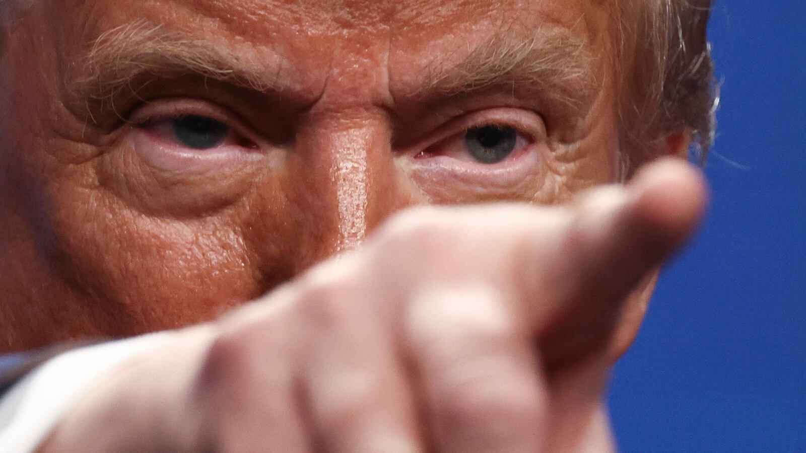 USA President Donald Trump during the press conference at the NATO Summit in The Hague, Netherlands on June 25, 2025. (Photo by Jakub Porzycki/NurPhoto via Getty Images)