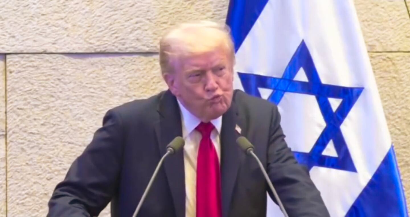 Trump Fumes as Protester Spoils His Big Moment