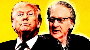 Donald Trump snubs Bill Maher