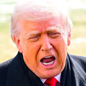 President Donald Trump speaks to reporters before departing the White House in Washington, United States, on January 27, 2026.