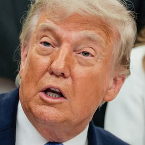 U.S. President Donald Trump speaks in the Oval Office as he signs the Secure America Act, at the White House in Washington, D.C., U.S., June 10, 2026. REUTERS/Evan Vucci