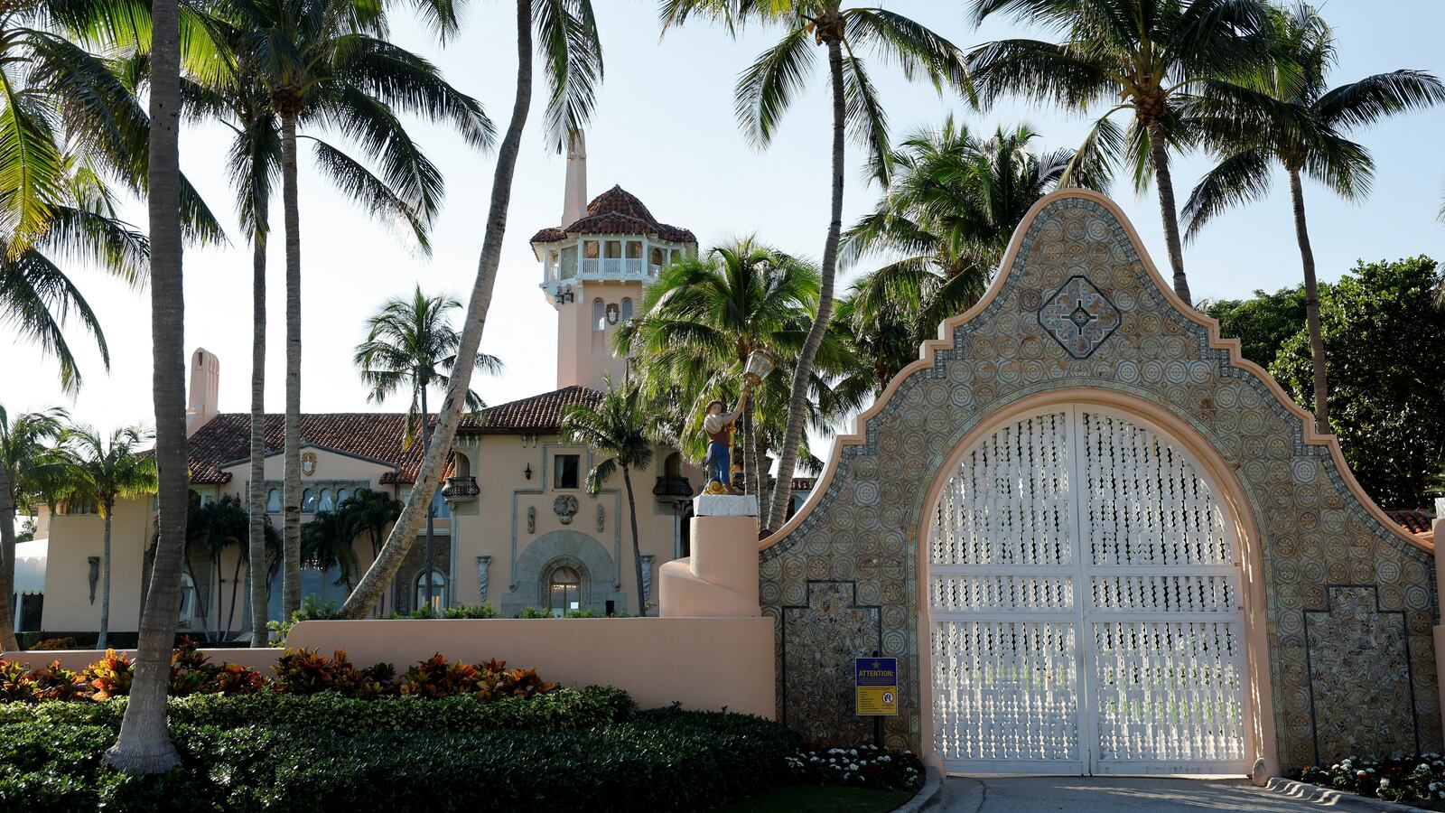 A general view of former U.S. President Donald Trump's Mar-a-Lago estate in Palm Beach, Florida, U.S. November 14, 2022.
