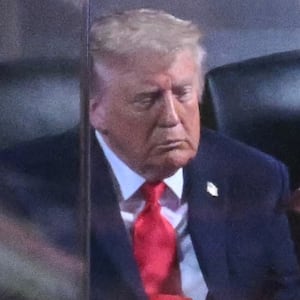Trump at Game 3