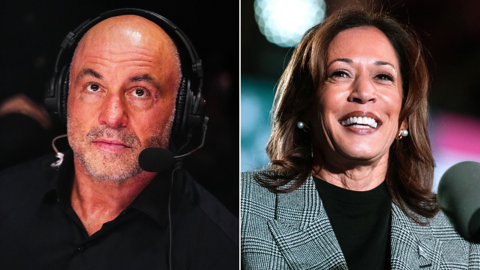 Joe Rogan, Kamala Harris