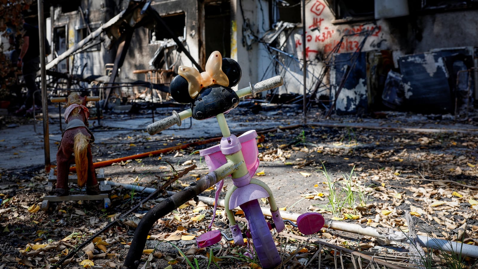 Kibbutz Nir Oz after the deadly Hamas attack