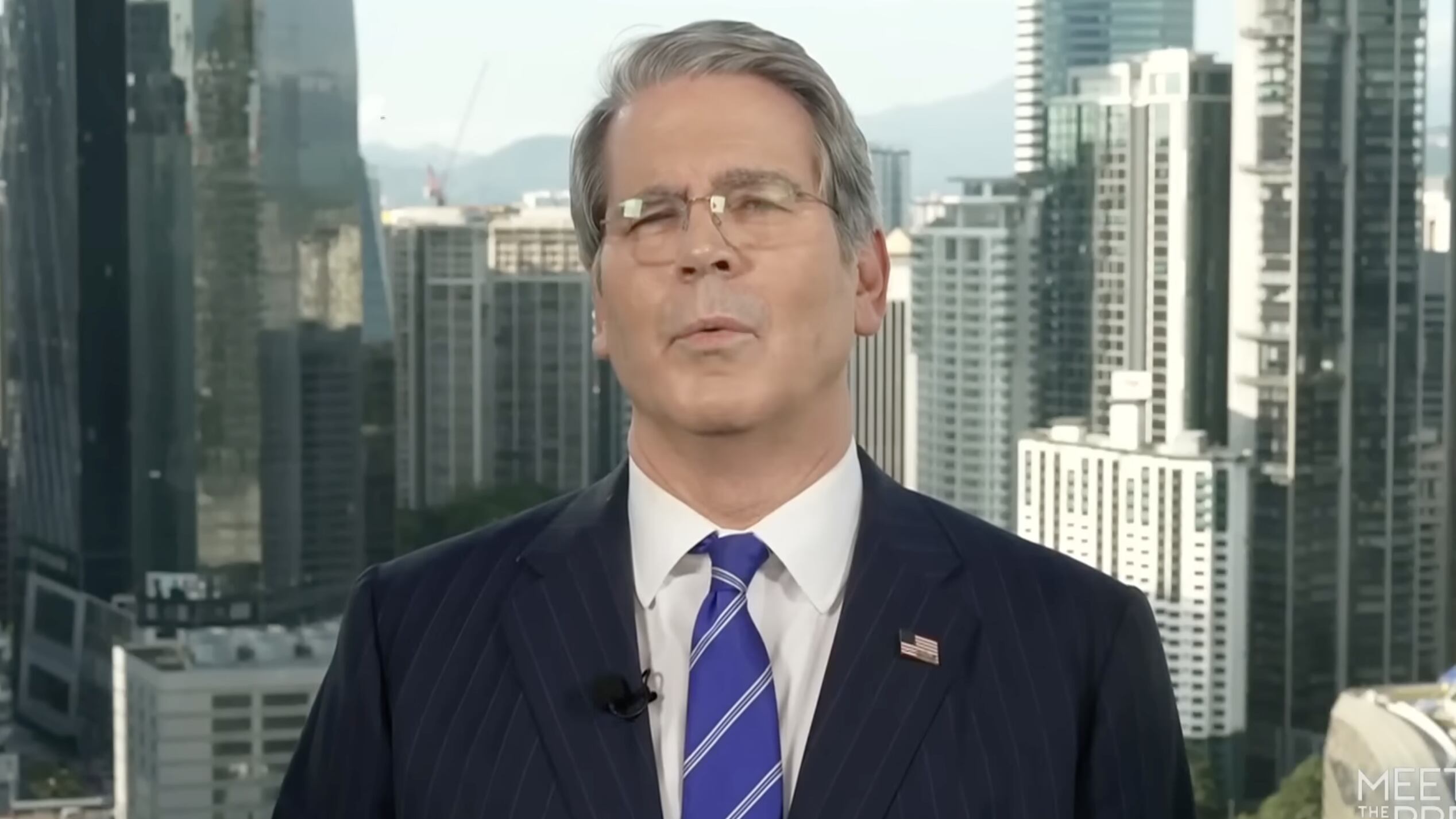 Bessent Peddles Wild Theory on Trump’s White House Destruction