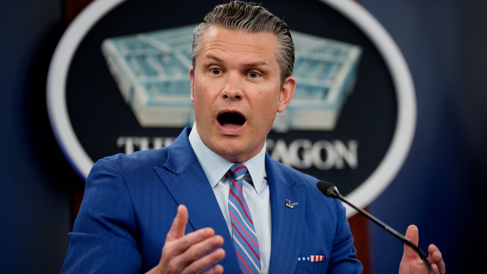 U.S. Defense Secretary Pete Hegseth.