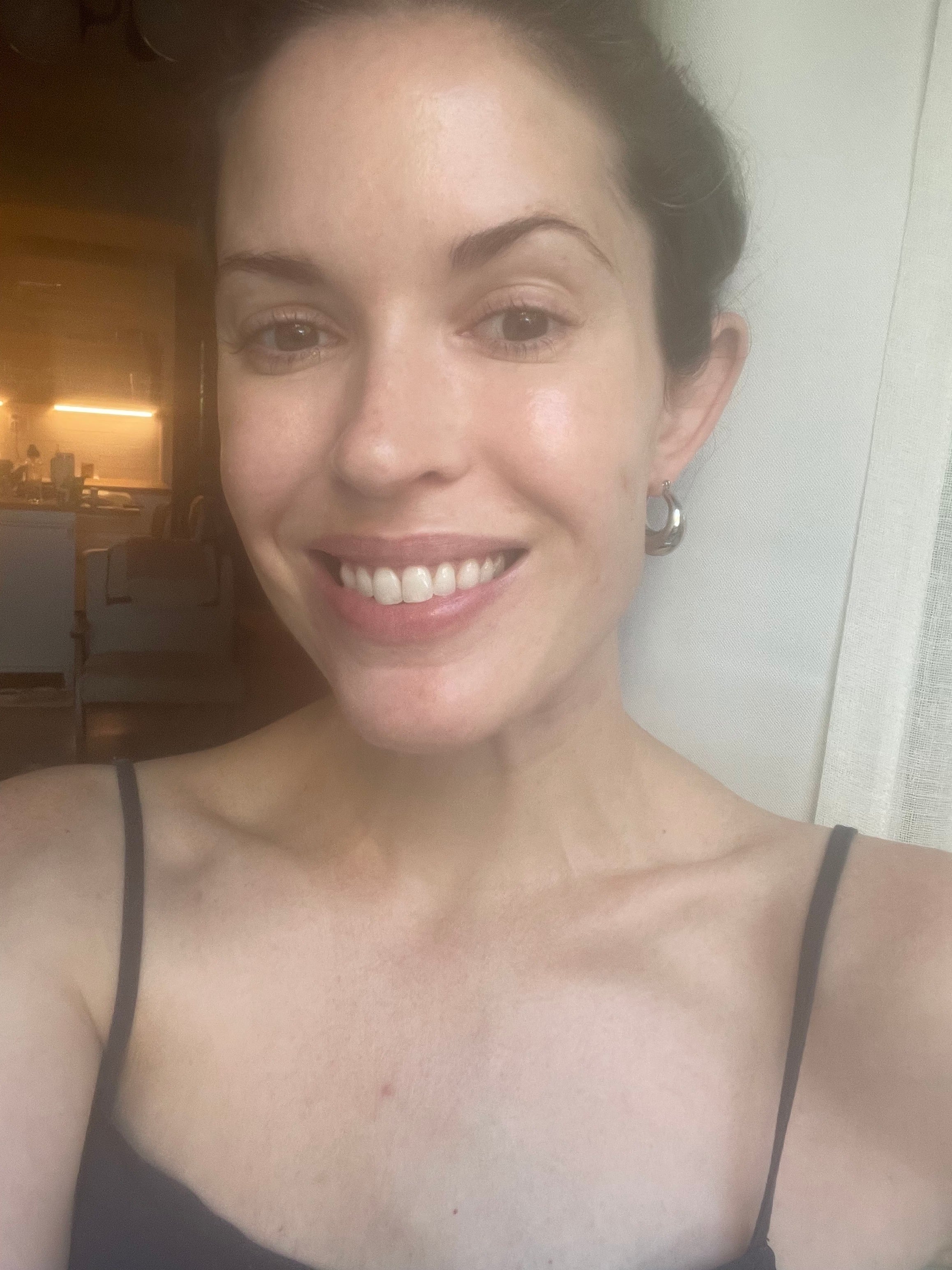 Alexandra Engel, who swears by her rinse-only cleansing regimen.