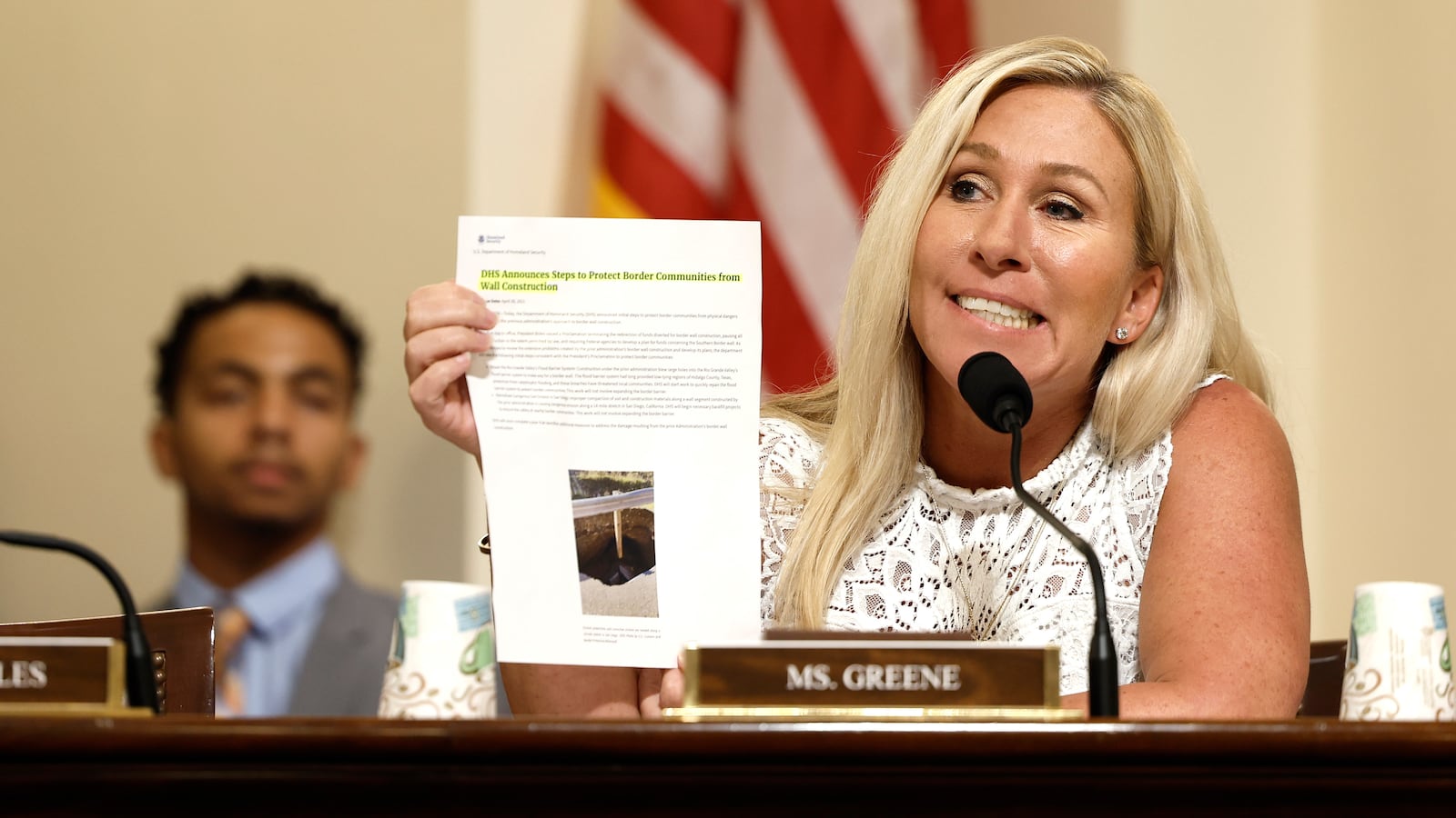 Marjorie Taylor Greene is getting flamed on Twitter after posting a Hannukah menorah image on a Yom Kippur post.