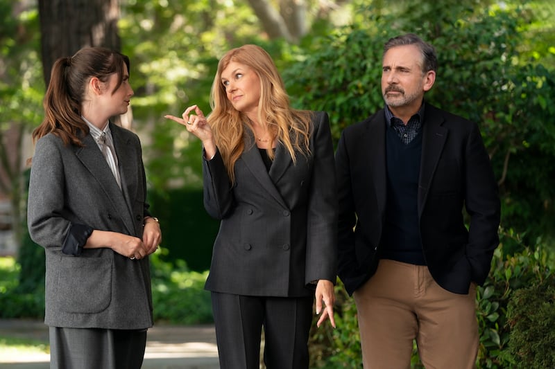 Charly Clive, Connie Britton and Steve Carell