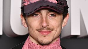 PARIS, FRANCE - JANUARY 15: Timothée Chalamet attends the "Un Parfait Inconnu - A Complete Unknown" Premiere at Le Grand Rex on January 15, 2025 in Paris, France. (Photo by Stephane Cardinale - Corbis/Corbis via Getty Images)