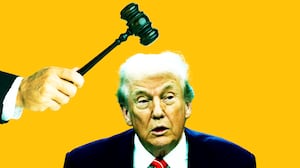 Donald Trump photo illustration
