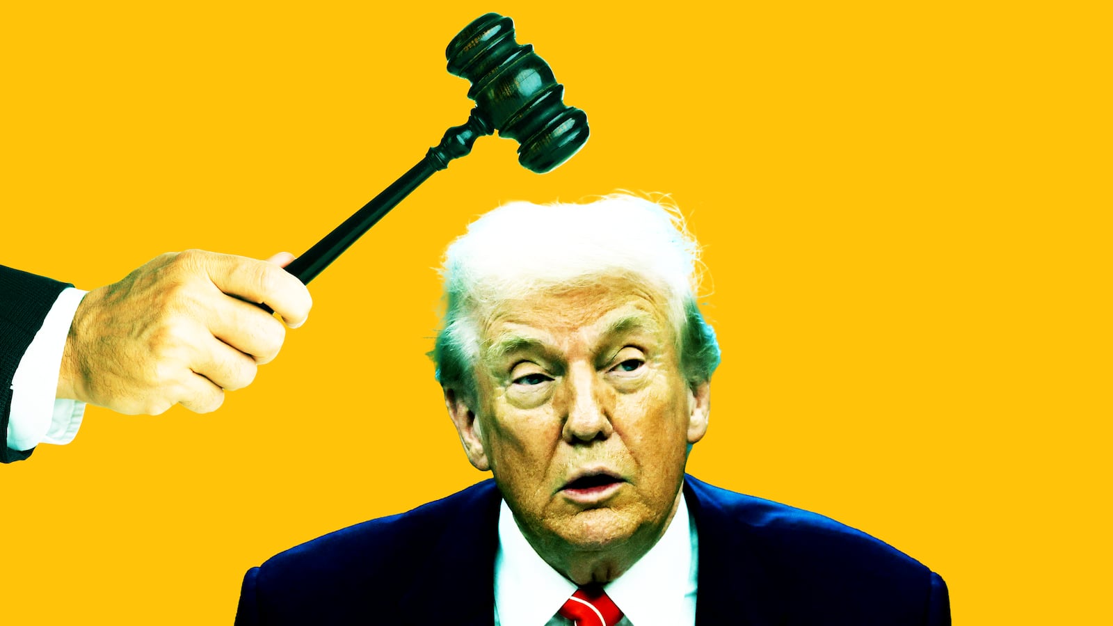 Donald Trump photo illustration