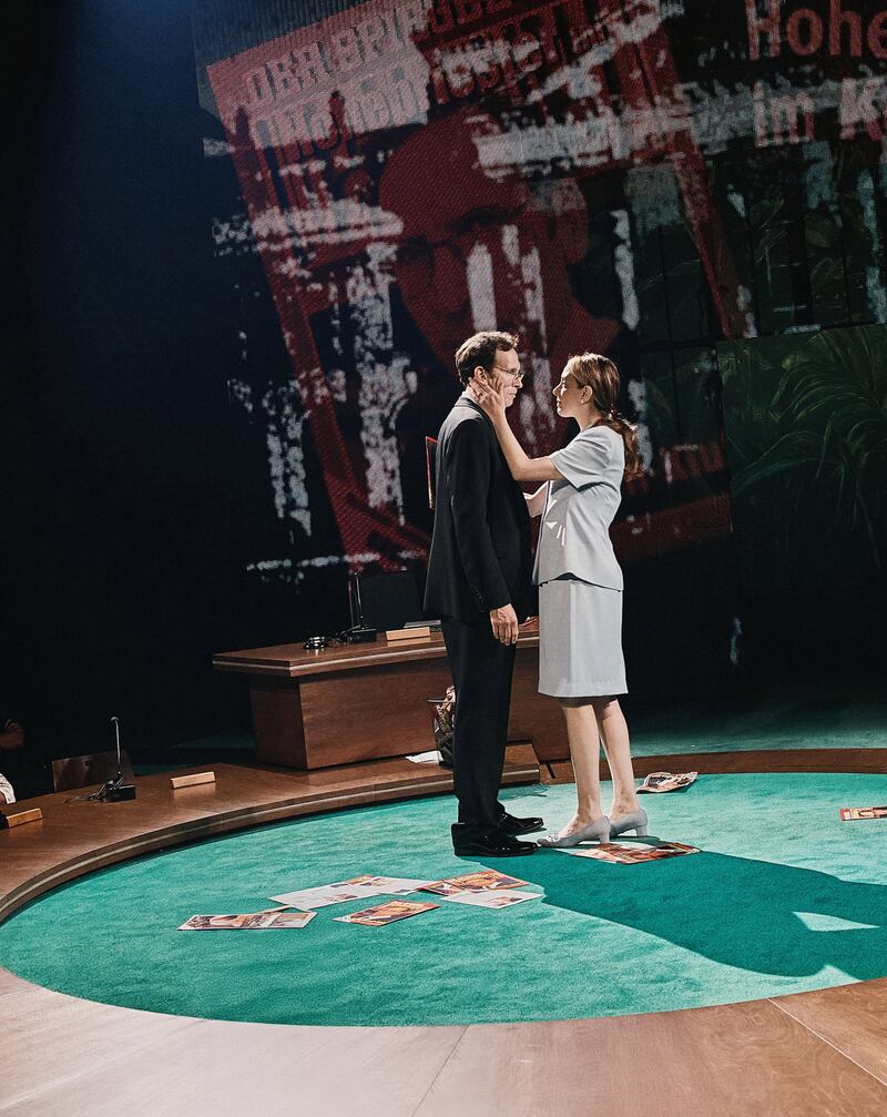 A photo of the cast of 'Kyoto'