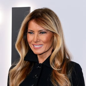 First Lady Melania Trump attends Amazon MGM's "Melania" World Premiere at The Trump Kennedy Center on January 29, 2026