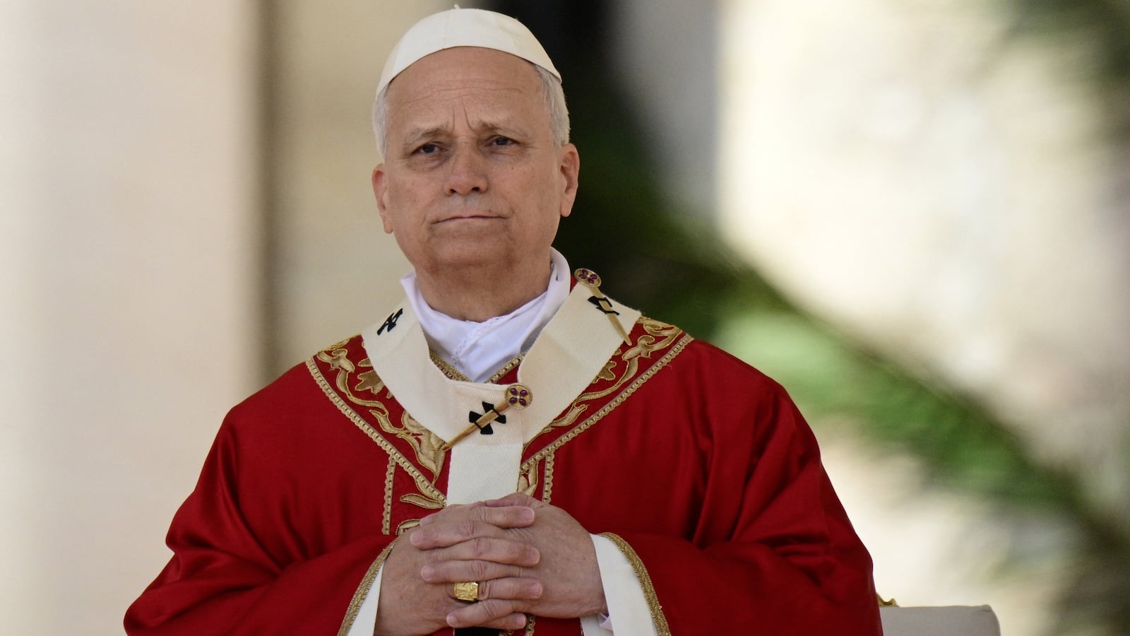 Pope Leo XIV in the Vatican on March 29, 2026.