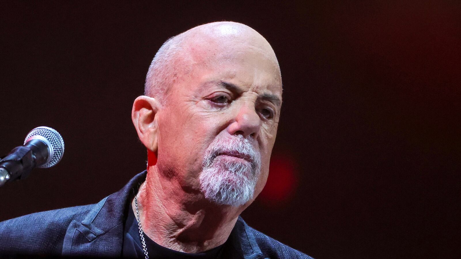 Billy Joel performs at Allegiant Stadium on November 09, 2024 in Las Vegas, Nevada.