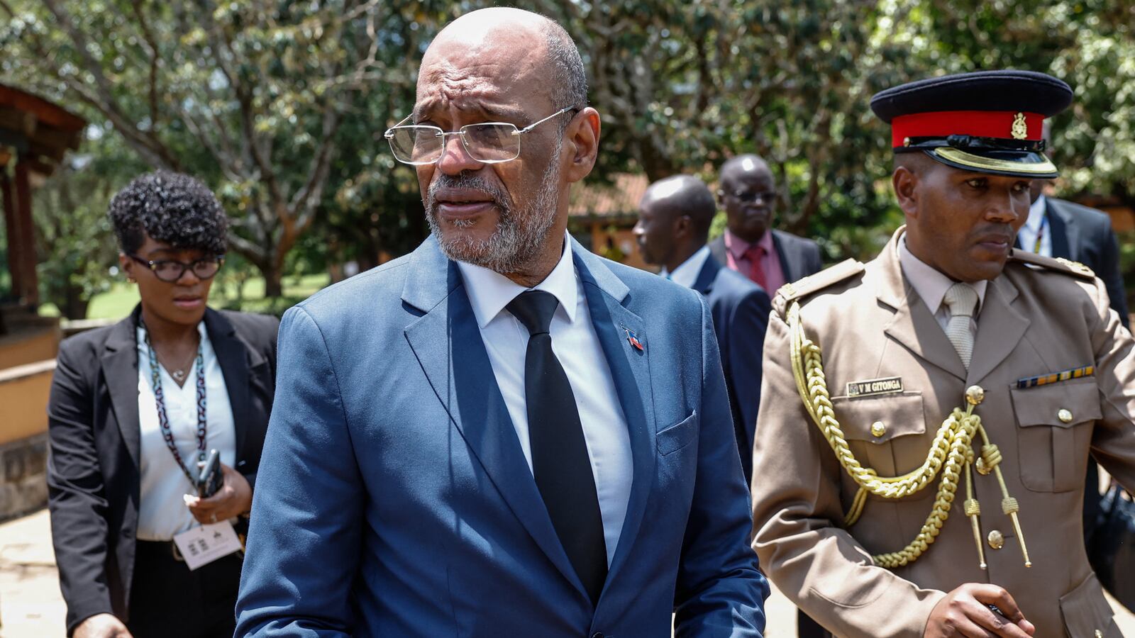 Haitian Prime Minister Ariel Henry