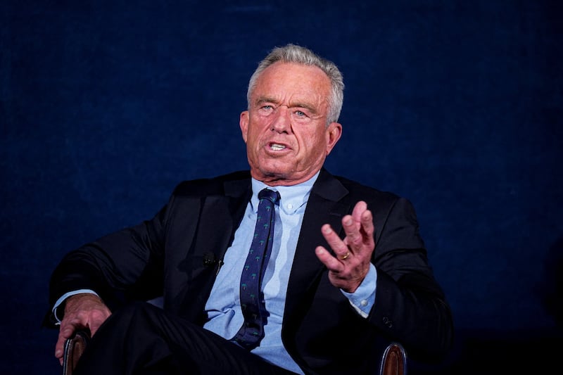 Health and Human Services Secretary Robert F Kennedy Jr. speaks