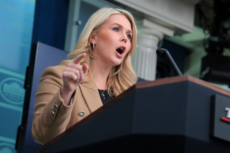 White House Press Secretary Karoline Leavitt
