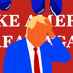 Donald Trump animated GIF illustration
