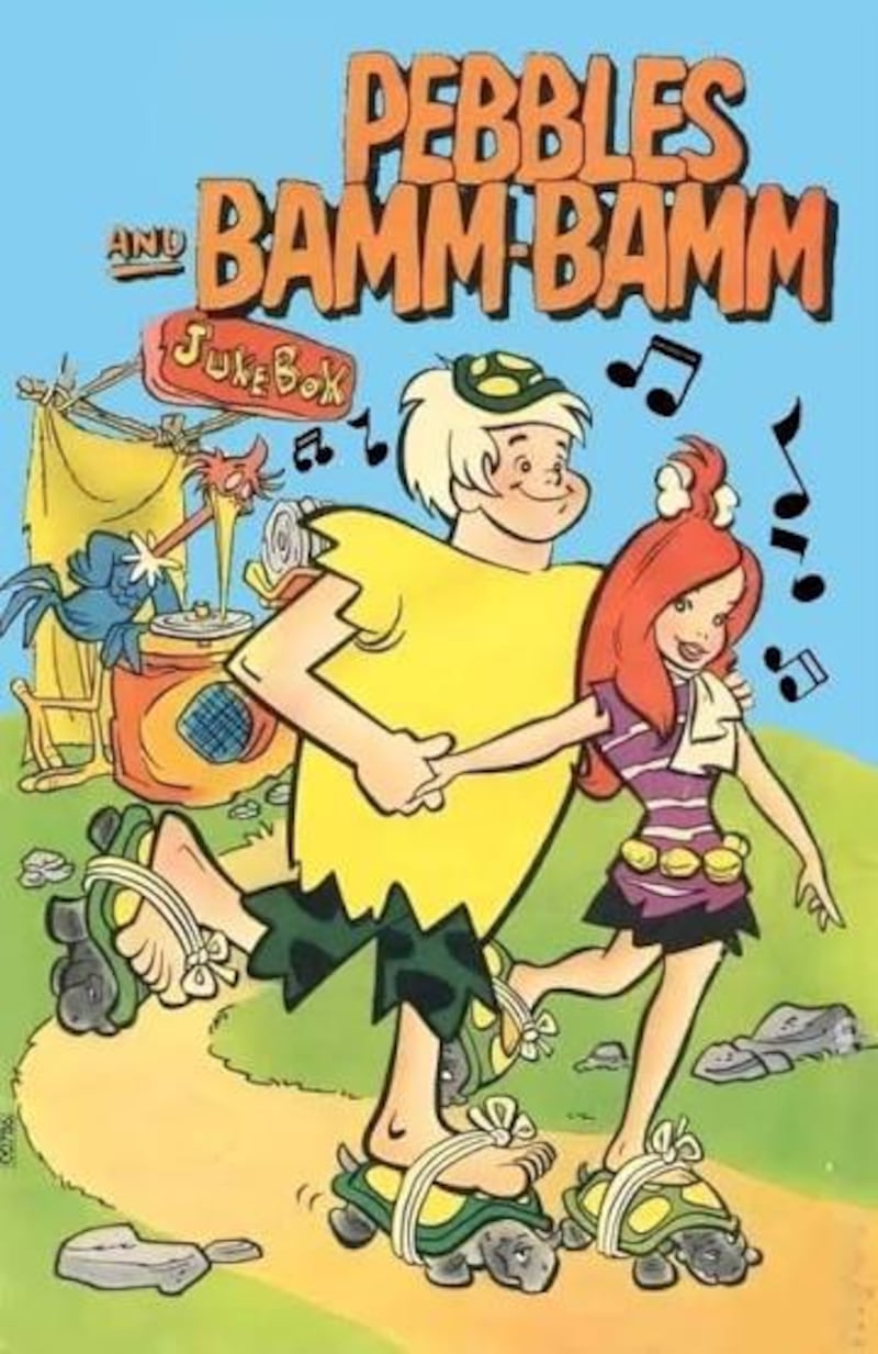 A 70s cartoon spinoff of The Flintstones with Bamm Bamm and Pebbles dating as teenagers.