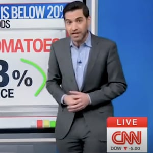 Harry Enten discusses the poor forecast for 'Melania.'