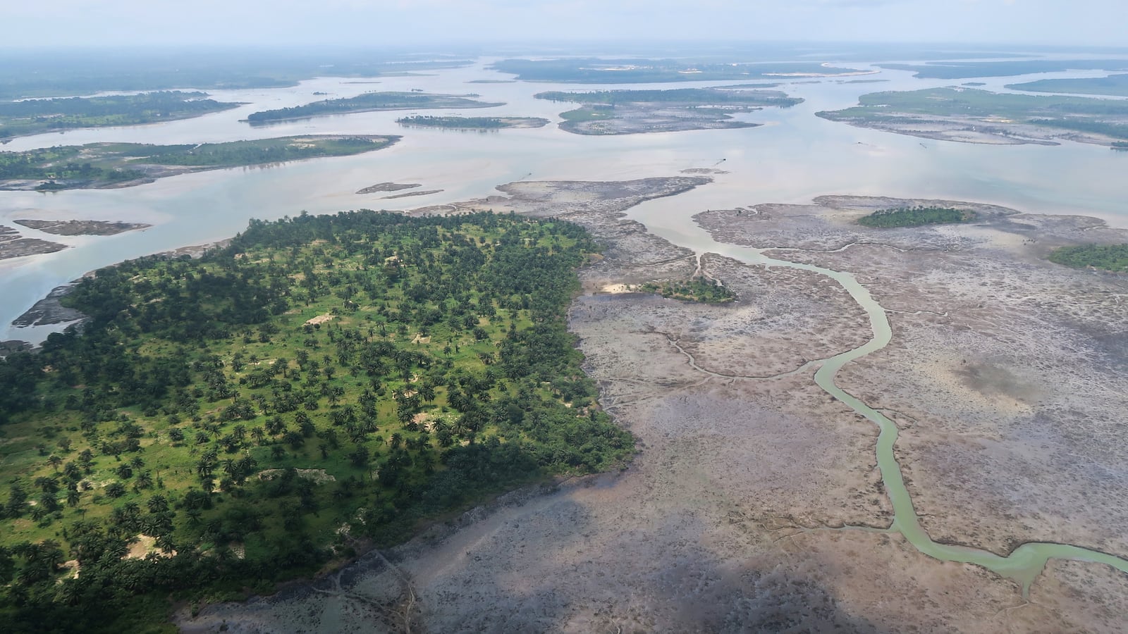 An overview of the Niger delta.