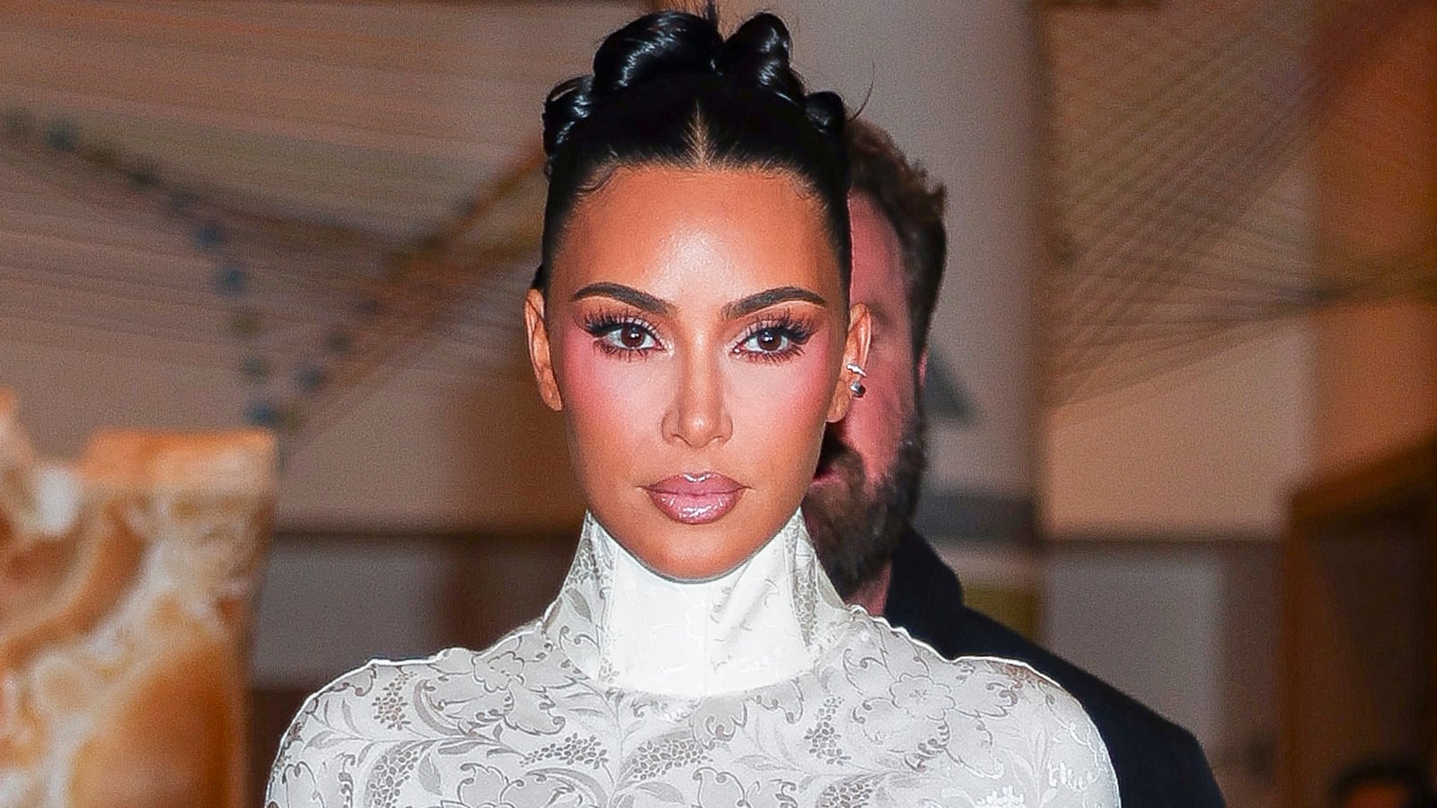 Kim Kardashian seen in Midtown