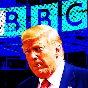 Donald Trump, Donald Trump Jr., Ivanka Trump photo illustration