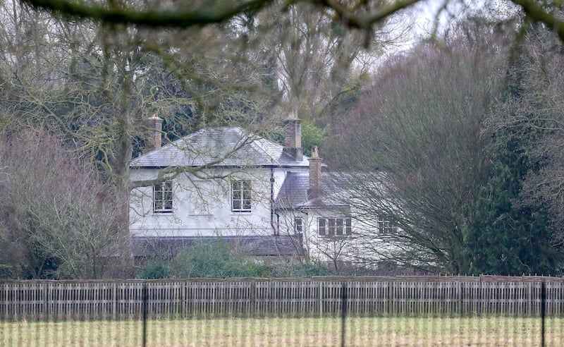 The Sussexes were formally evicted from Frogmore Cottage, above, in 2023, a year after Queen Elizabeth died.