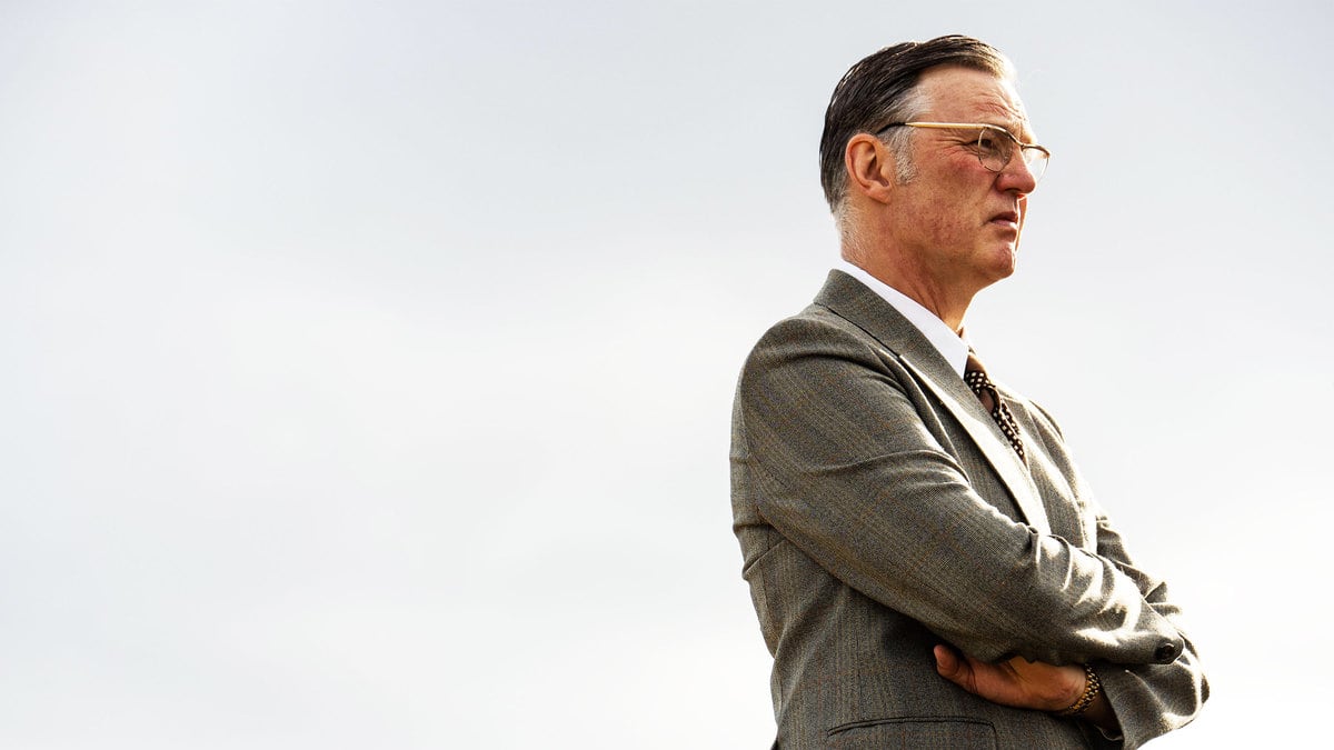 A still from the series The Long Shadow on AMC