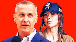 Corey Lewandowski and Kristi Noem.