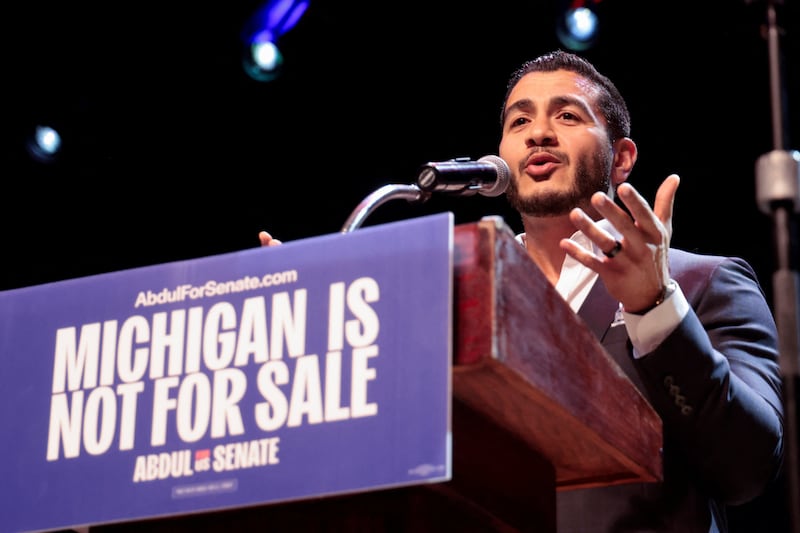 El-Sayed has spoken out against the influence of pro-Israel lobbying group AIPAC, which spent heavily on his primary opponent, Haley Stevens.