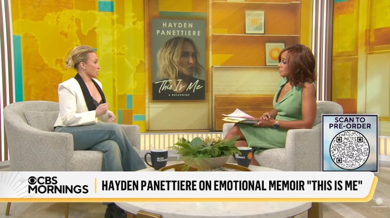 Hayden Panettiere and Gayle King