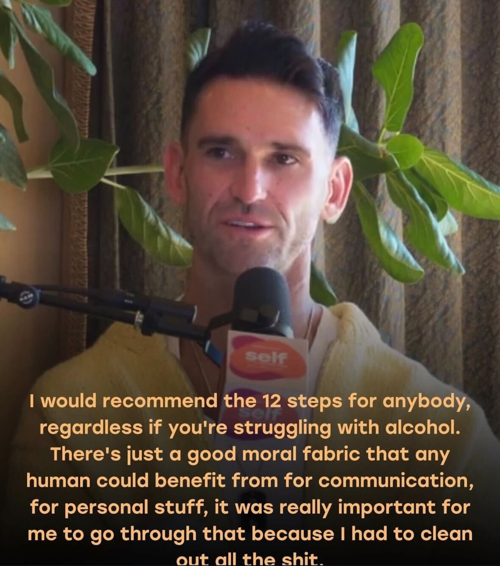 Carl Radke appeared on Teigen's podcast, where he spoke about sobriety.