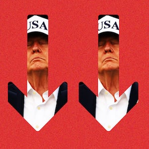 Donald Trump photo illustration