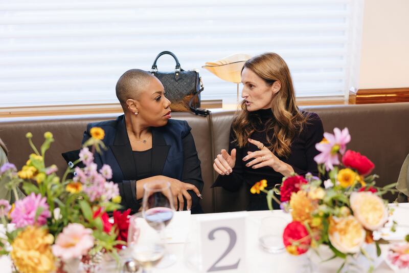 MSNBC anchor Symone Sanders chats with Lauren Leader, co-founder and CEO of non-profit All In Together.