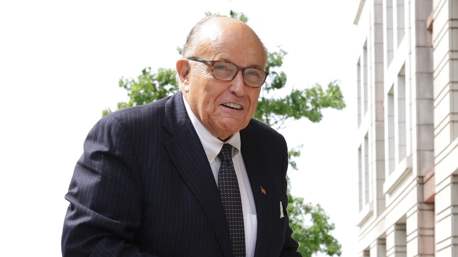 A picture of former New York City Mayor Rudy Giuliani. Two brothers have filed a lawsuit claiming Rudy Giuliani convinced them to sink $1 million in a never-made documentary that promised to expose Joe Biden and his son’s alleged corruption.