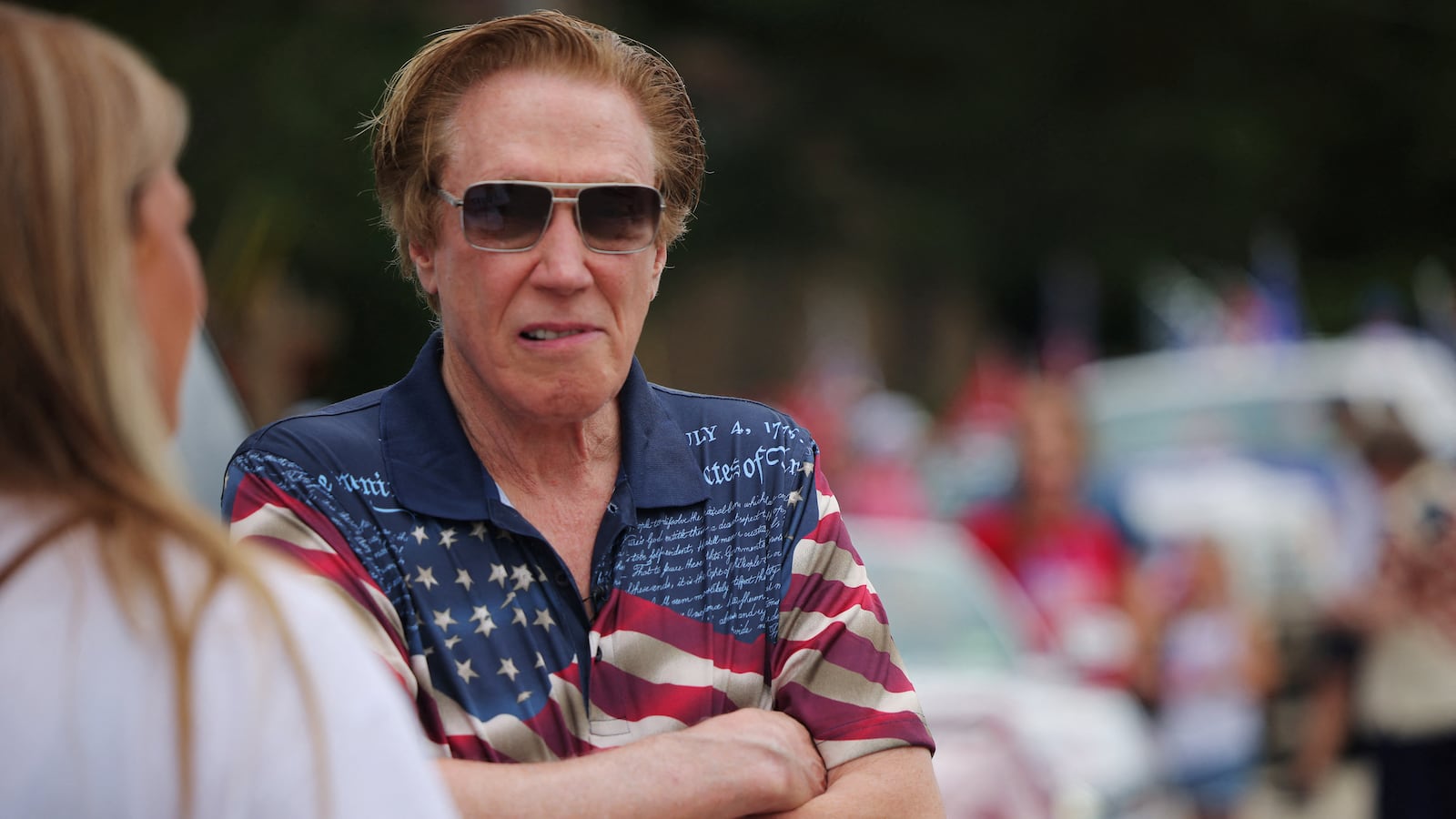 U.S. Republican presidential candidate businessman Perry Johnson.