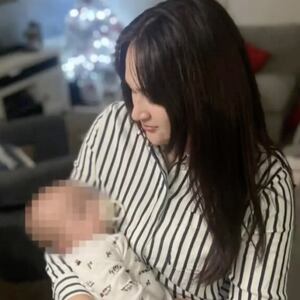 Antonia Aguilar Maldonado and her youngest.