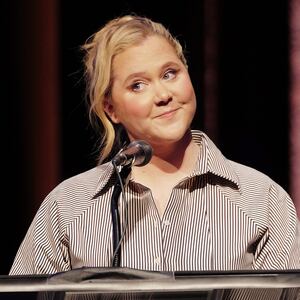 NEW YORK, NEW YORK - DECEMBER 09: Amy Schumer introduces honorees of the Inaugural “Icon Award” at Comic Relief Live on December 9, 2024 at Jazz at Lincoln Center NYC. (Photo by Craig Barritt/Getty Images for Comic Relief US)