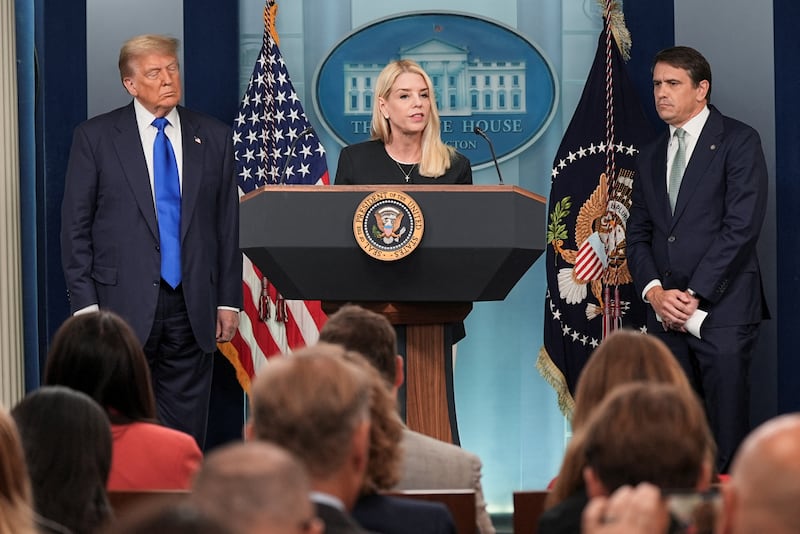 Acting U.S. Attorney General Todd Blanche replaced Pam Bondi in April after Trump abruptly ousted her.