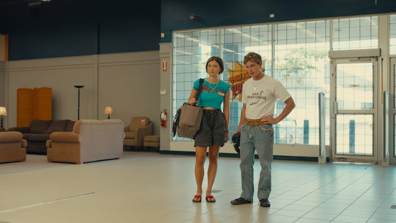 Finn Bennett and Lukita Maxwell in Backrooms.