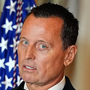U.S. Special Presidential Envoy for Special Missions Ric Grenell delivers remarks during the State Department Kennedy Center Honors medal presentation dinner at the U.S. Department of State on December 06, 2025 in Washington, DC.