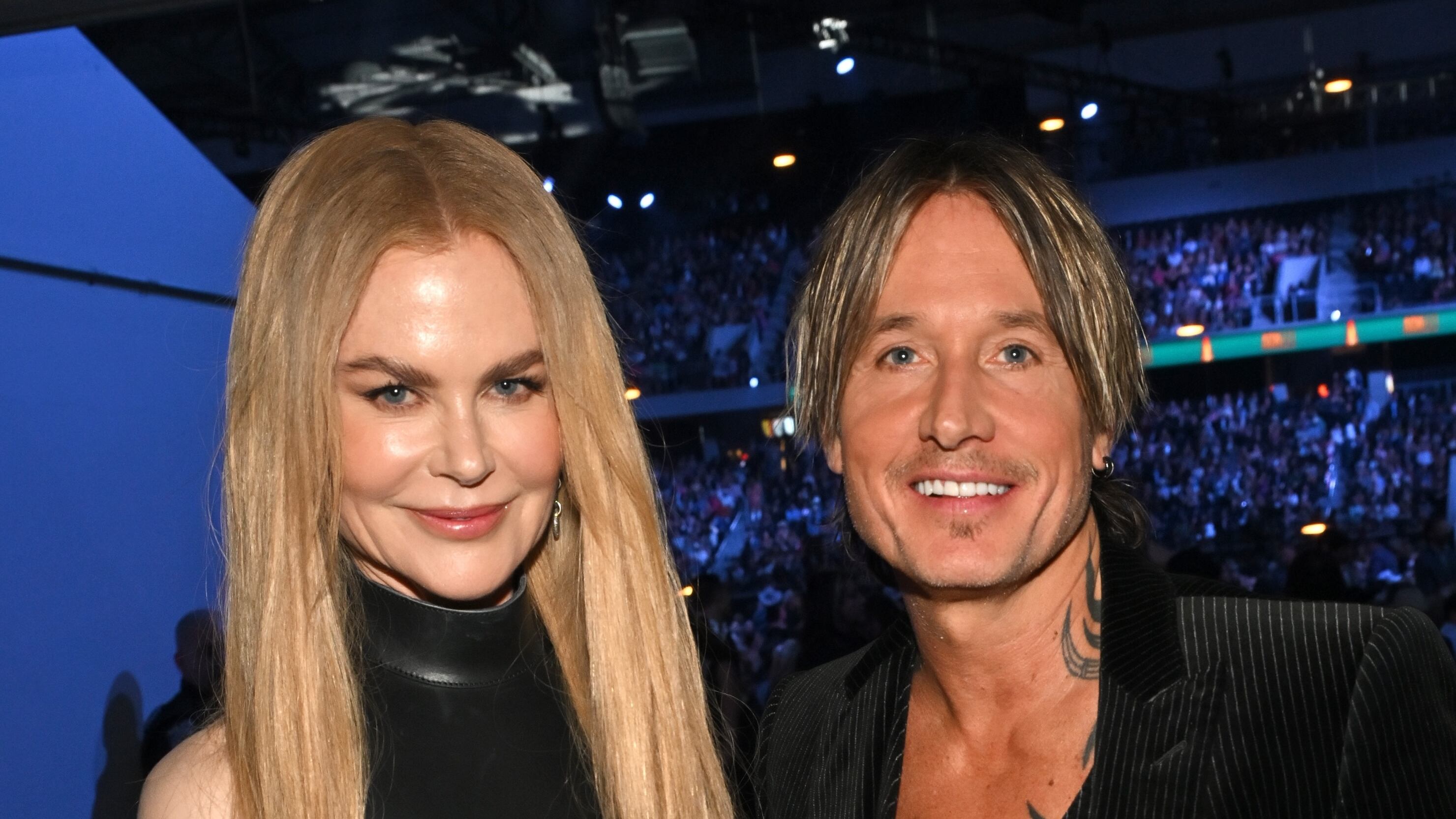 Nicole Kidman and Keith Urban at the CMAs in Texas on May 8, 2025.
