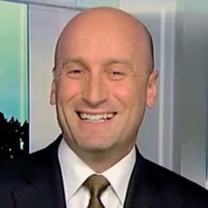 Stephen Miller and Jesse Watters on Fox News.