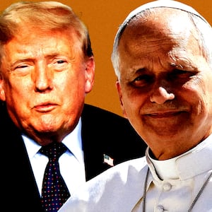 Pope Leo, Donald Trump