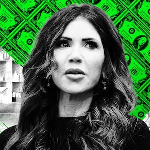 Kristi Noem and DHS renovations.